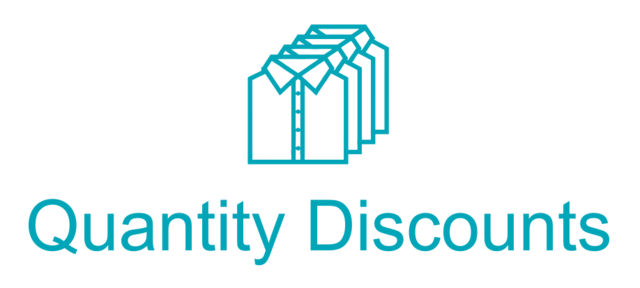 Embroidery with quantity discounts