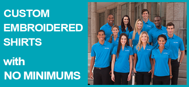 custom embroidered shirts