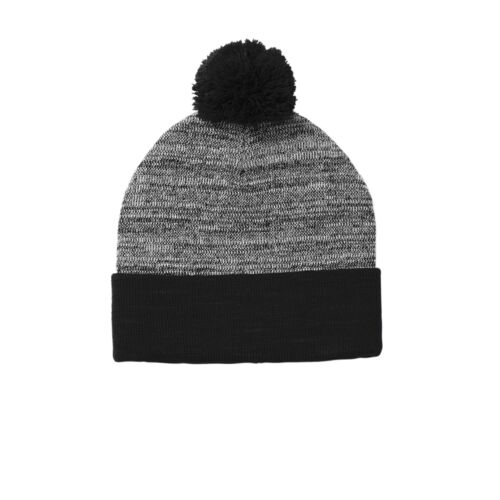 Heather Pom Pom Beanie - STC41 Thumbnail