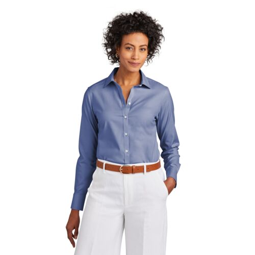Brooks Brothers Women's Wrinkle Free Stretch Pinpoint Shirt Thumbnail