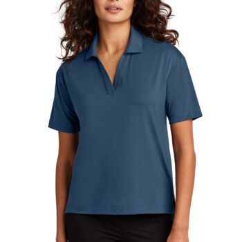 Mercer+Mettle Women's Stretch Jersey Polo Thumbnail