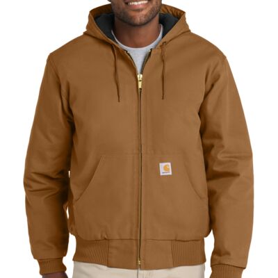Carhartt Tall Quilted Flannel Lined Duck Active Jac - CTT106677 Thumbnail