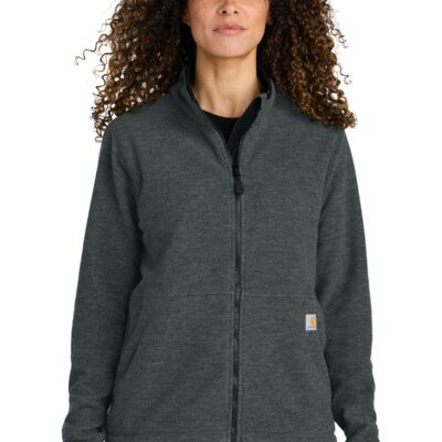 Carhartt Women's Textured Full Zip Fleece Jacket - CT106419 Thumbnail