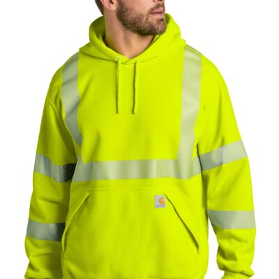Carhartt Ansi 107 Class 3 Hooded Sweatshirt - CT104987 Thumbnail