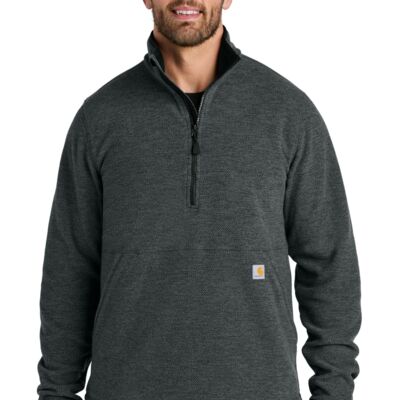 Carhartt Textured 1/2 Zip Fleece Jacket - CT106417 Thumbnail