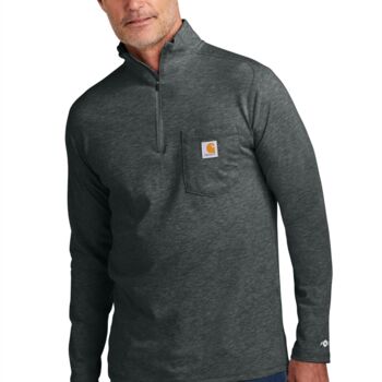 Carhartt Force ® 1/4 Zip Long Sleeve T Shirt - CT106660 Thumbnail