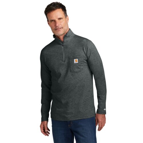 Carhartt Force ® 1/4 Zip Long Sleeve T Shirt - CT106660 Thumbnail