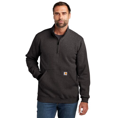 Carhartt Midweight 1/4 Zip Mock Neck Sweatshirt - CT105294 Thumbnail