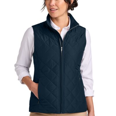 Brooks Brothers® Women's Quilted Vest - BB18603 Thumbnail
