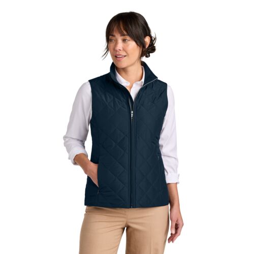 Brooks Brothers® Women's Quilted Vest - BB18603 Thumbnail