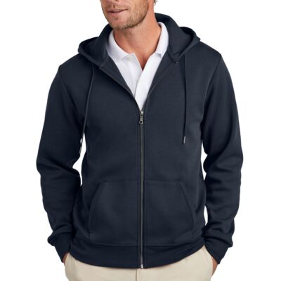 Brooks Brothers® Double Knit Full Zip Hoodie - BB18208 Thumbnail