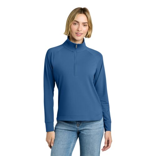 Brooks Brothers® Women's Luxe Performance 1/4 Zip - BB18215 Thumbnail