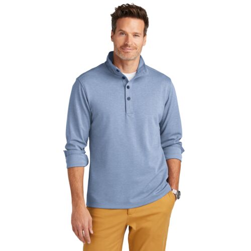 Brooks Brothers® Mid Layer Stretch 1/2 Button - BB18202 Thumbnail