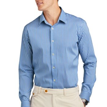 Brooks Brothers® Tech Stretch Patterned Shirt - BB18006 Thumbnail