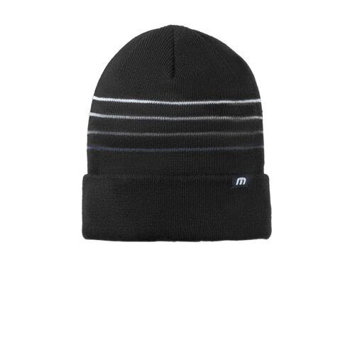 TravisMathew Striped Cuffed Beanie - TM1MY393 Thumbnail
