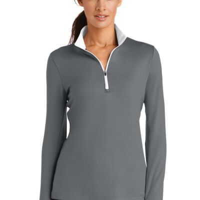Nike Women's Dri FIT Stretch 1/2 Zip Cover Up - 779796 Thumbnail