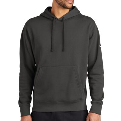 Nike Club Fleece Sleeve Swoosh Pullover Hoodie - NKDR1499 Thumbnail