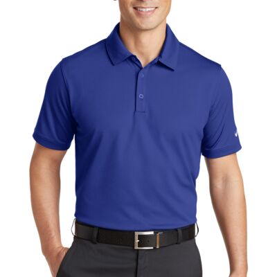 Nike Dri FIT Solid Icon Pique Modern Fit Polo - 746099 Thumbnail