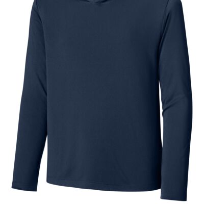 Sport Tek Youth Posi UV ® Pro Long Sleeve Hoodie - YST420LSH Thumbnail