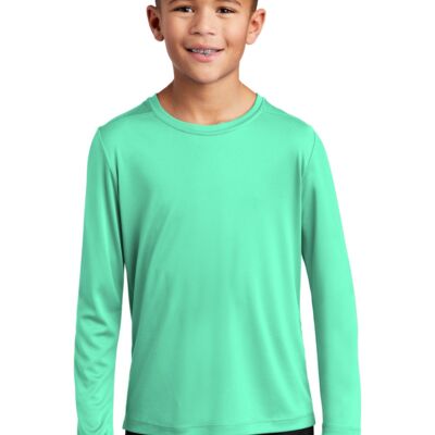 Sport Tek Youth Posi UV ® Pro Long Sleeve Tee - YST420LS Thumbnail