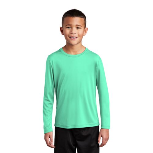 Sport Tek Youth Posi UV ® Pro Long Sleeve Tee - YST420LS Thumbnail