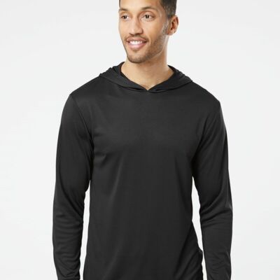 Paragon Unisex Bahama Performance Hooded Long Sleeve T-Shirt - 220 Thumbnail