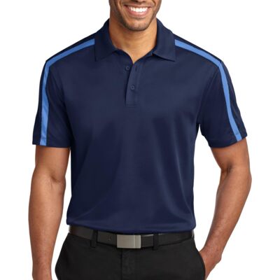 Port Authority Silk Touch™ Performance Colorblock Stripe Polo K547 Thumbnail