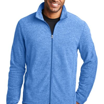 Heather Microfleece Full Zip Jacket - F235 Thumbnail