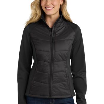 Ladies Hybrid Soft Shell Jacket Thumbnail