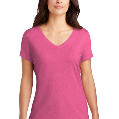 Ladies Perfect Tri ® V Neck Tee - DM1350L Thumbnail