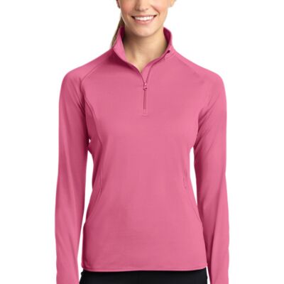 Ladies Sport Wick ® Stretch 1/2 Zip Pullover - LST850 Thumbnail