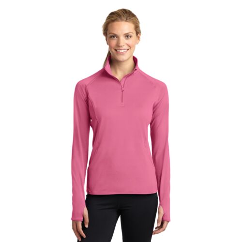 Ladies Sport Wick ® Stretch 1/2 Zip Pullover - LST850 Thumbnail