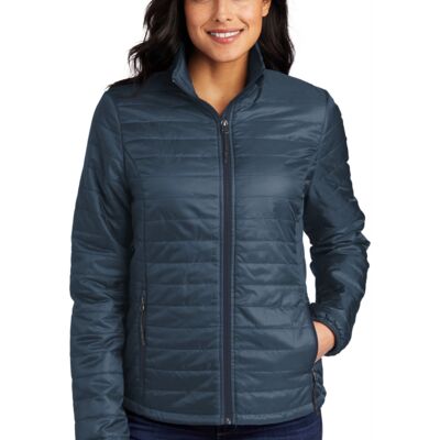 Port Authority® Ladies Packable Puffy Jacket - L850 Thumbnail