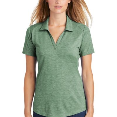 Sport-Tek® Ladies PosiCharge ® Tri Blend Wicking Polo - LST405 Thumbnail