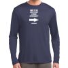 Sport-Tek Tall Long Sleeve Moisture Wicking Tee - TST350LS Thumbnail