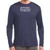 Sport-Tek Tall Long Sleeve Moisture Wicking Tee - TST350LS Thumbnail
