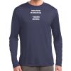 Sport-Tek Tall Long Sleeve Moisture Wicking Tee - TST350LS Thumbnail