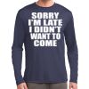 Sport-Tek Tall Long Sleeve Moisture Wicking Tee - TST350LS Thumbnail