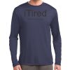 Sport-Tek Tall Long Sleeve Moisture Wicking Tee - TST350LS Thumbnail