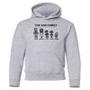 Gildan Heavy Blend Youth Hooded Sweatshirt - DT105 Thumbnail